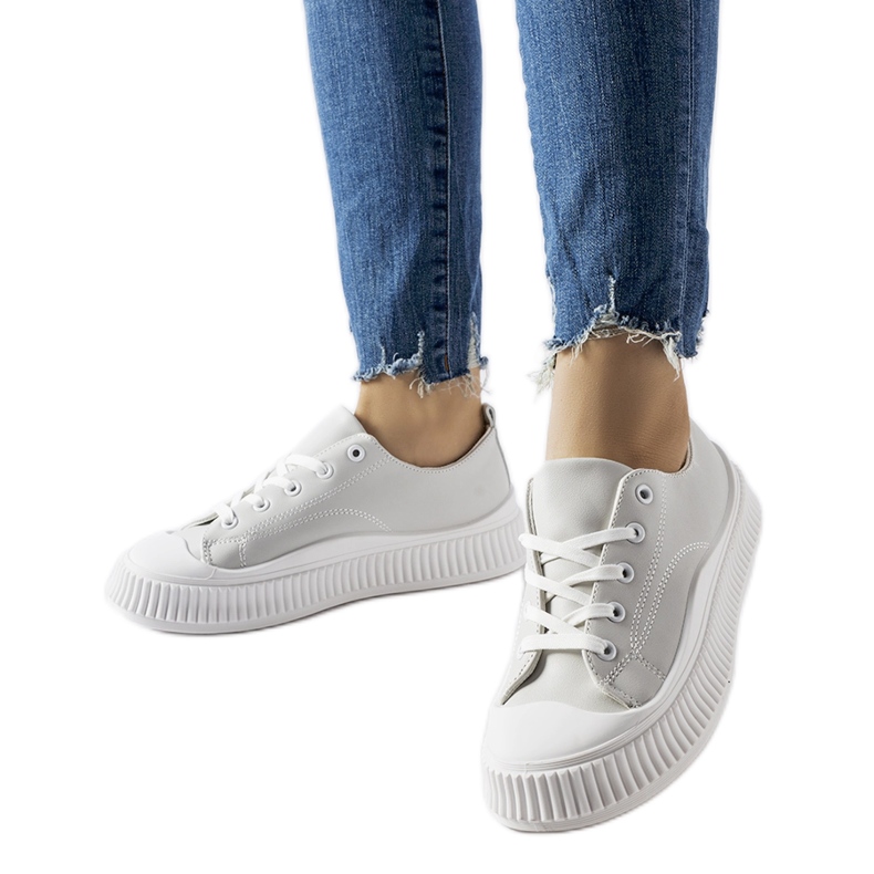 Tênis plataforma Erbezzo cinza