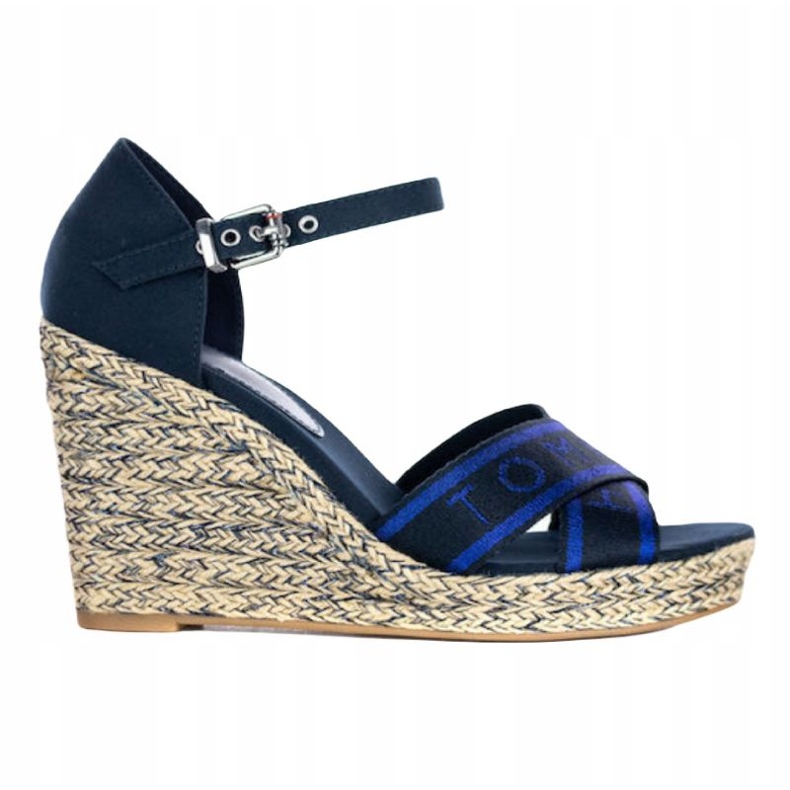 Tommy Hilfiger Sapatos Tommy Metallic High Wedge Sandália W FW0FW04753 azul Tommy Hilfiger Sapatos Tommy Metallic High Wedge Sandália W FW0FW04753 azul