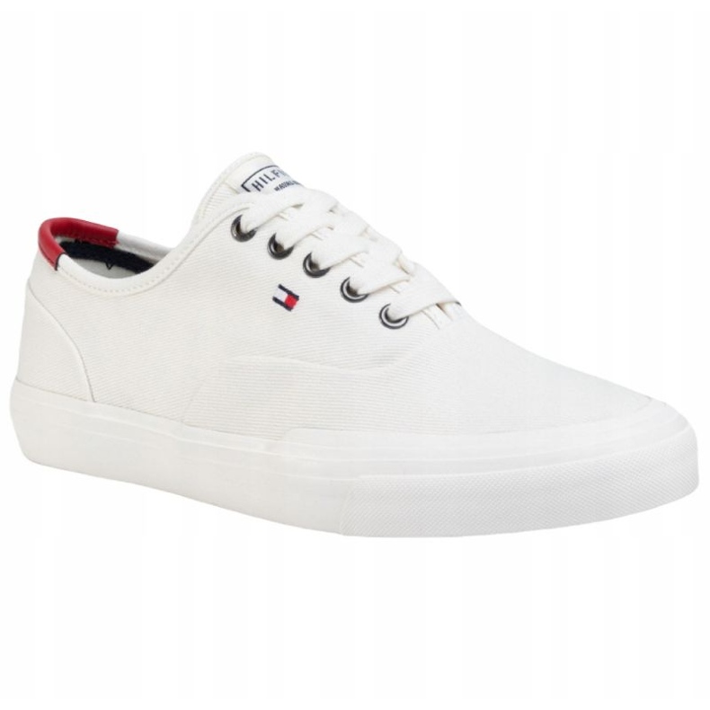 Tênis Tommy Hilfiger Core Oxford Twill M FM0FM02670 sapatos branco