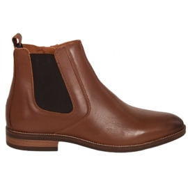 Tommy Hilfiger Sapatos Essential Hilfiger Lth Chelsea M FM0FM04182 marrom