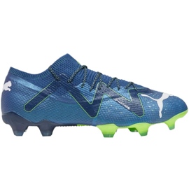 Chuteiras Puma Future Ultimate Low FG/AG M 107359 03 azul