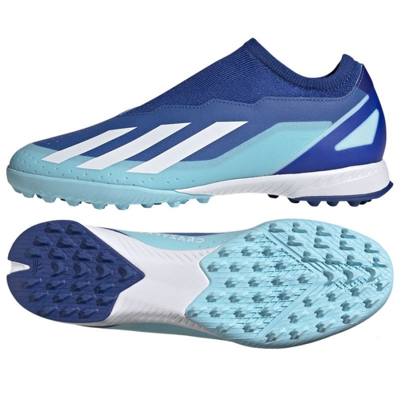 Chuteiras Adidas X Crazyfast.3 Ll Tf ID9347 azul Chuteiras Adidas X Crazyfast.3 Ll Tf ID9347 azul
