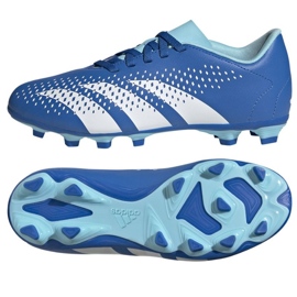 Chuteiras Adidas Predator Accuracy.4 FxG Jr IE9431 azul