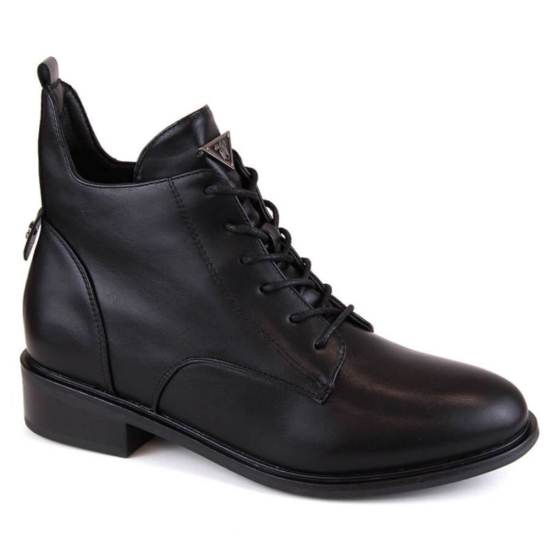 Filippo W PAW479 botas isoladas de salto baixo, pretas preto
