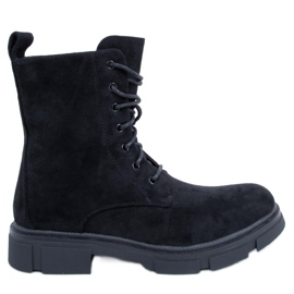 Trabalhadores com cadarços Turner Black preto