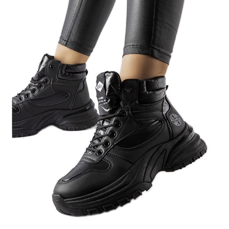 Botas pretas Lee Cooper LCJ-23-44-1973L preto