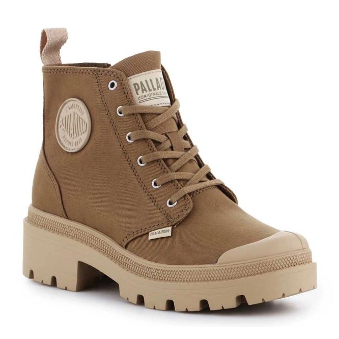 Sapatos Palladium Pallabase Twill W Butternut 96907-204-M verde