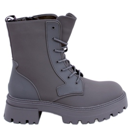 Bota Tamar Verde com cadarço