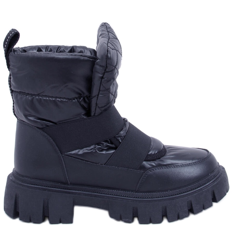 Botas de neve femininas Uffie Black preto