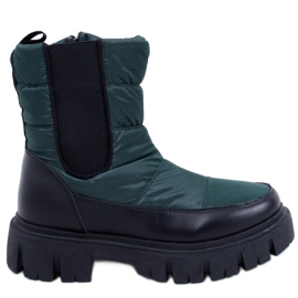 Botas de neve com isolamento Milan Green verde