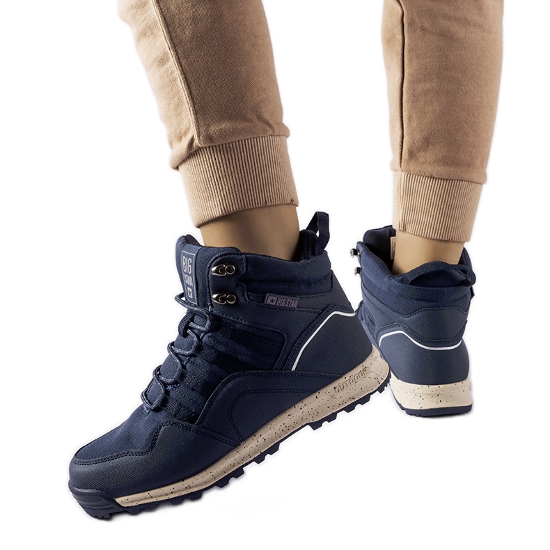 Botas azuis Big Star KK274611 azul marinho
