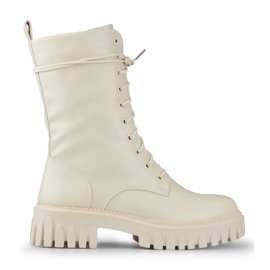 Malas femininas bege com decoração destacável