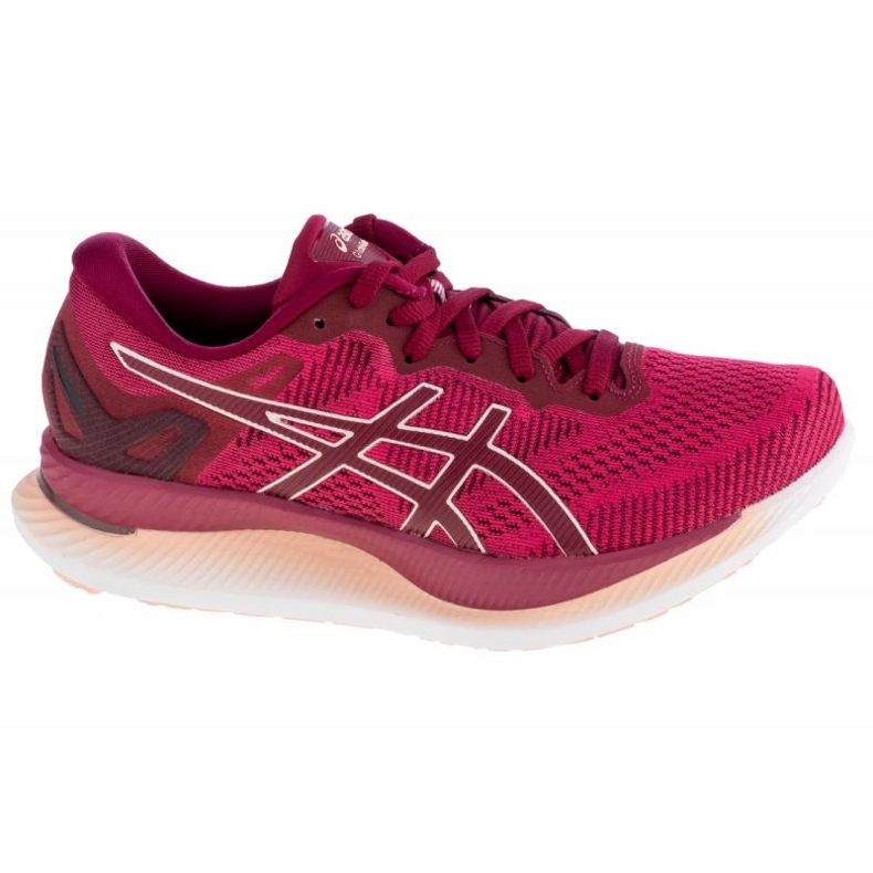 Tênis de corrida Asics GlideRide W 1012A699-700 vermelho