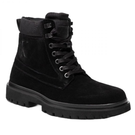 Sapatos Calvin Klein Jeans Lug Mid Laceup Boot Hike YM0YM00270 preto