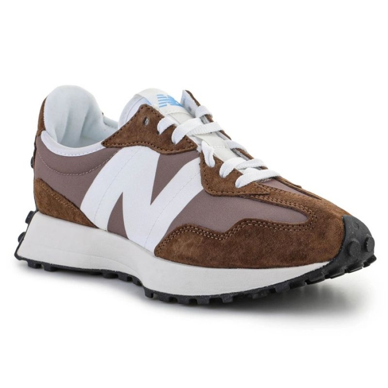 Tênis New Balance U327LG castanho