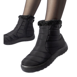 Botas de neve pretas com isolamento resistente à água Valparaiso preto