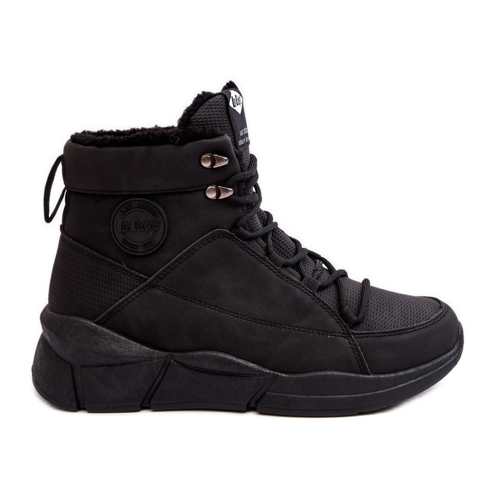 Botas femininas isoladas na plataforma Lee Cooper LCJ-23-44-1979L pretas preto