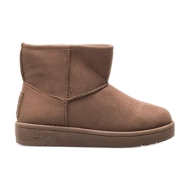 Sapatos Big Star W MM274161 castanho