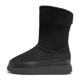 Botas curtas de cisalhamento dupla face FitFlop GEN-FF W GO9-090 preto Botas curtas de cisalhamento dupla face FitFlop GEN-FF W GO9-090 preto
