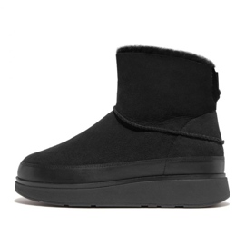 FitFlop GEN-FF Mini Botas de Shearling Dupla Face W GS6-090 preto FitFlop GEN-FF Mini Botas de Shearling Dupla Face W GS6-090 preto