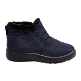 Botas de neve femininas Enmore Insulated Low azul marinho