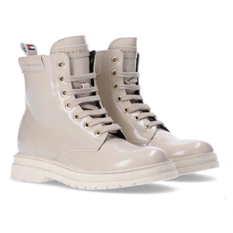 Tommy Hilfiger Bota Lace Up W T4A5-33030-1453500-500 bege