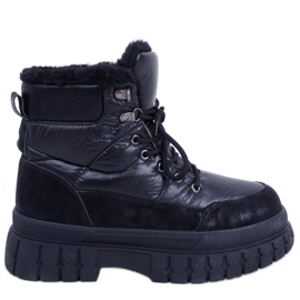 Botas de neve Renn Black de mulher preto