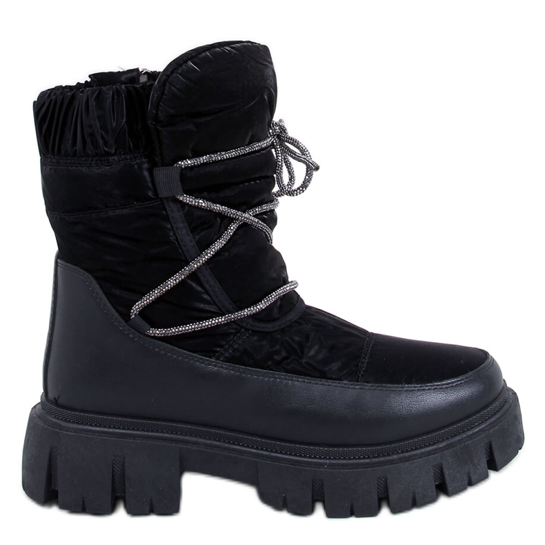 Botas de neve femininas Mitrani Black preto
