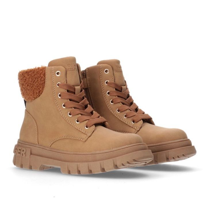 Tommy Hilfiger Bota Lace-Up Cognac W T3A5-33053-1628582-582 castanho