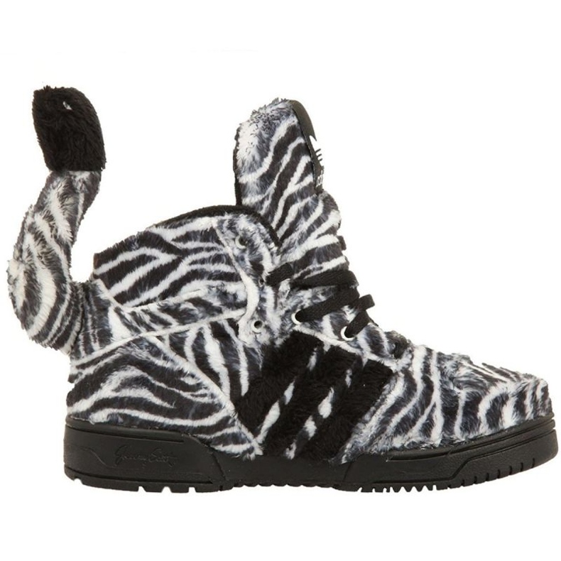 Adidas Originals Jeremy Scott Zebra I G95762 sapatos branco