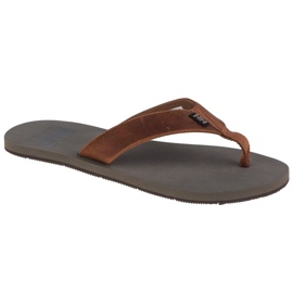 Helly Hansen Seasand 2 Sandálias de couro M 11955-725 chinelos marrom