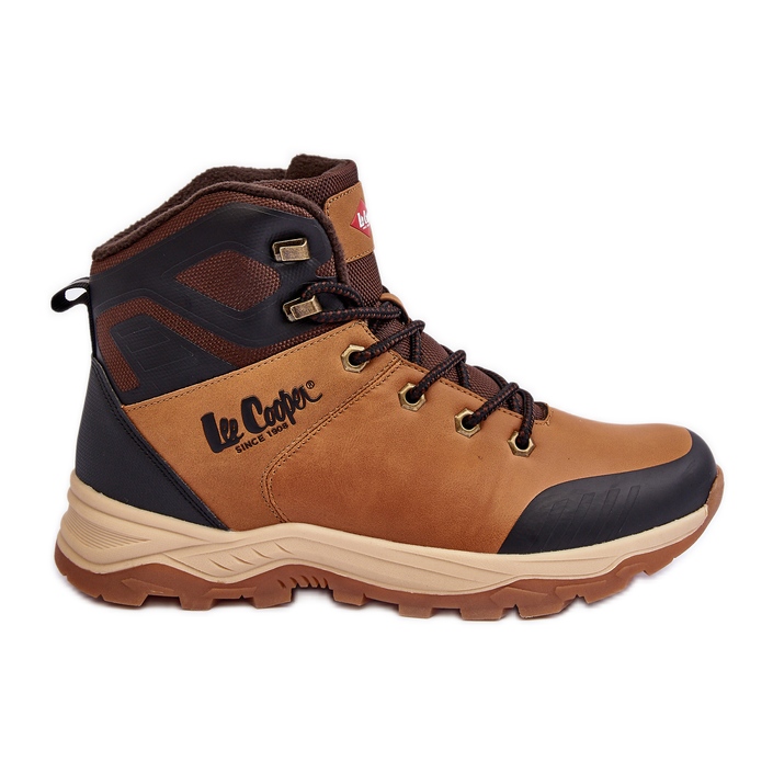 Tênis de caminhada masculino Lee Cooper Trappers LCJ-23-01-2046M Camel castanho
