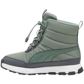 Puma Evolve Boot Jr 392644 sapatos 03 verde