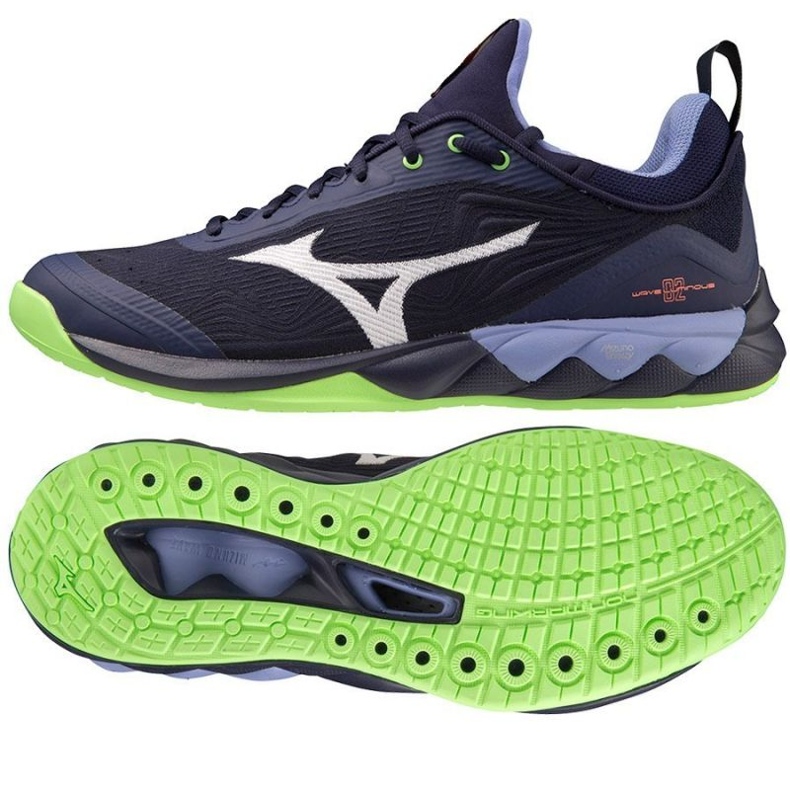 Sapatos Mizuno Wave Luminous 2 W V1GA212011 azul Sapatos Mizuno Wave Luminous 2 W V1GA212011 azul