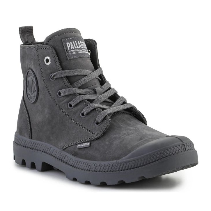 Sapatos Palladium Pampa Hi Zip Nbk 06440-028-M cinza