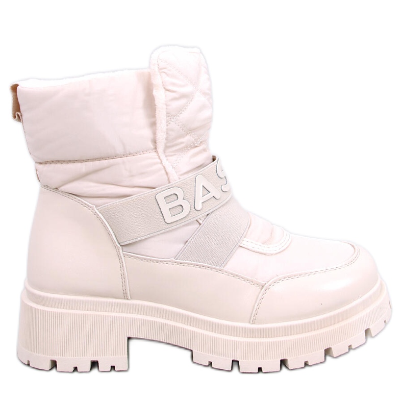 Botas de neve femininas Little Beige bege