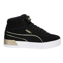 Sapatos Puma Carina Mid Sd Metal V2 W 384384-01 preto Sapatos Puma Carina Mid Sd Metal V2 W 384384-01 preto