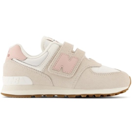 Tênis New Balance Jr PV574RP1 bege