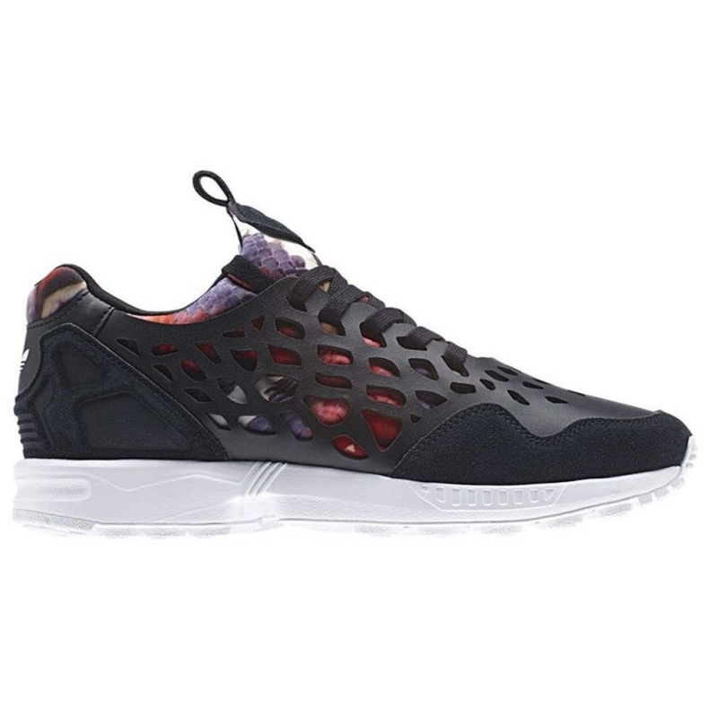 Adidas originais Zx Flux Lace W sapatos S81319 preto