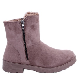 Botas rasas Kallen Khaki marrom