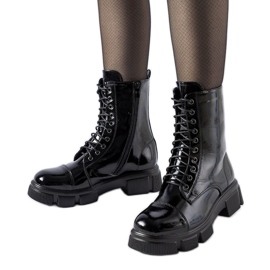 Botins pretos com isolamento envernizado, Reeds