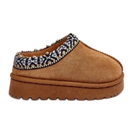 Chinelos Isolados Infantis Camel Olivane marrom