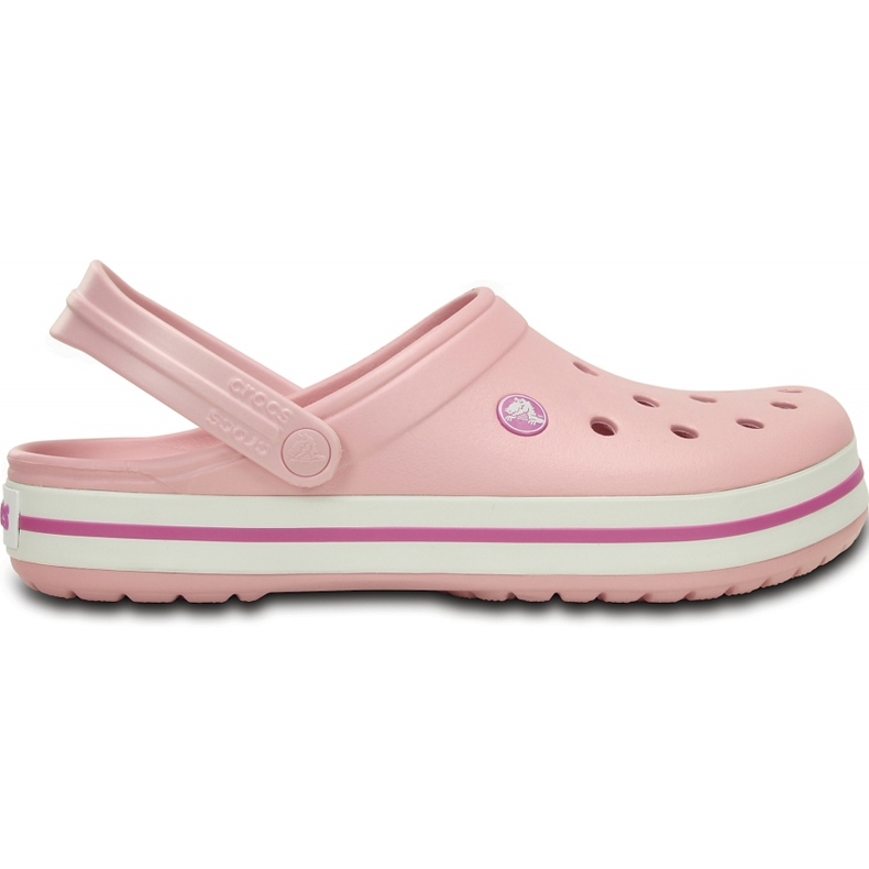 Tamancos Crocs Crocband rosa 11016 6MB