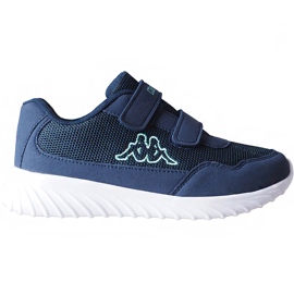 Calçado infantil Kappa Cracker Ii K, azul marinho 260647K 6737