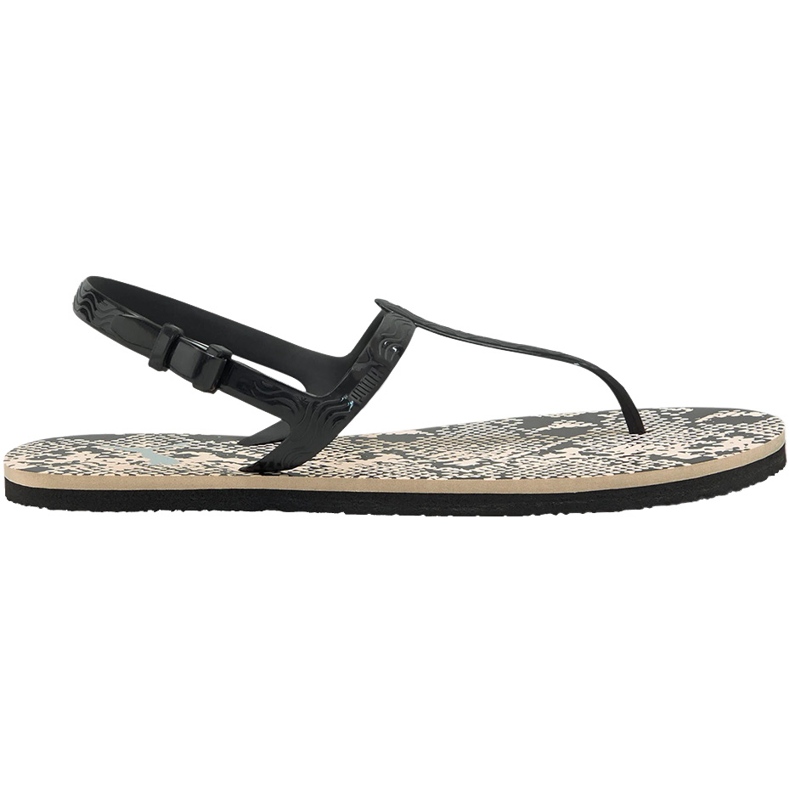 Puma Cozy Sandal Wns sandálias femininas pretas 375213 01 preto