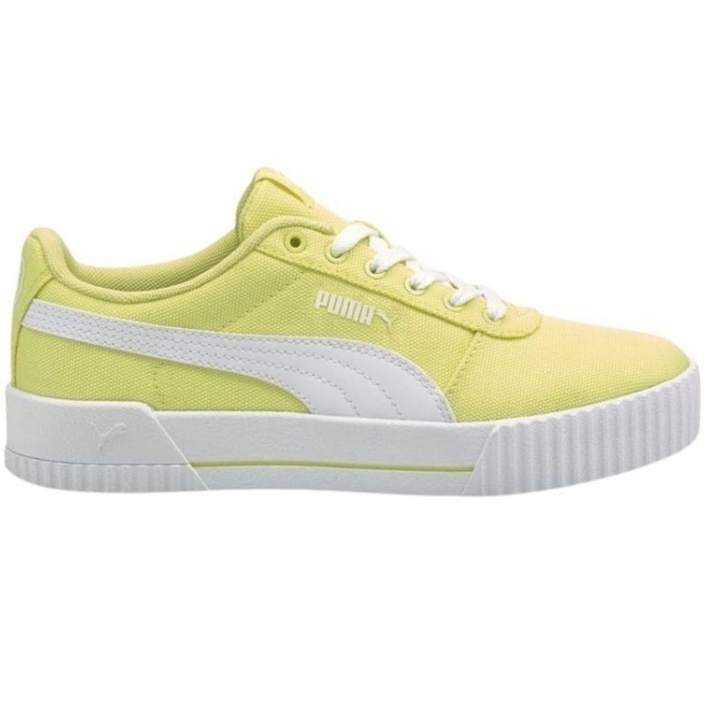 Sapatos femininos Puma Carina Cv amarelos 368669 05