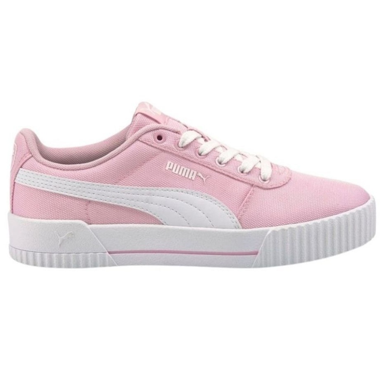 Sapatos femininos Puma Carina Cv, rosa 368669 06