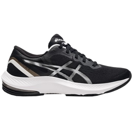 Tênis de corrida feminino Asics Gel Pulse 13 preto e branco 1012B035 001