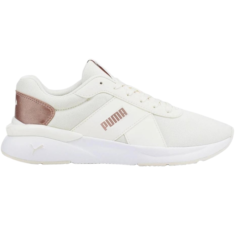 Calçado feminino Puma Rose Raw Metallics branco 383849 03