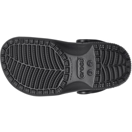 Tamancos infantis Crocs Kids Classic Clog, pretos 206991 001